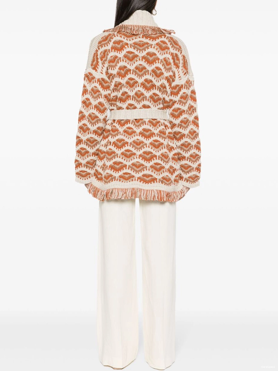 Affordable Alanui Mahal Women cardigan patterned-intarsia Hawa 0324